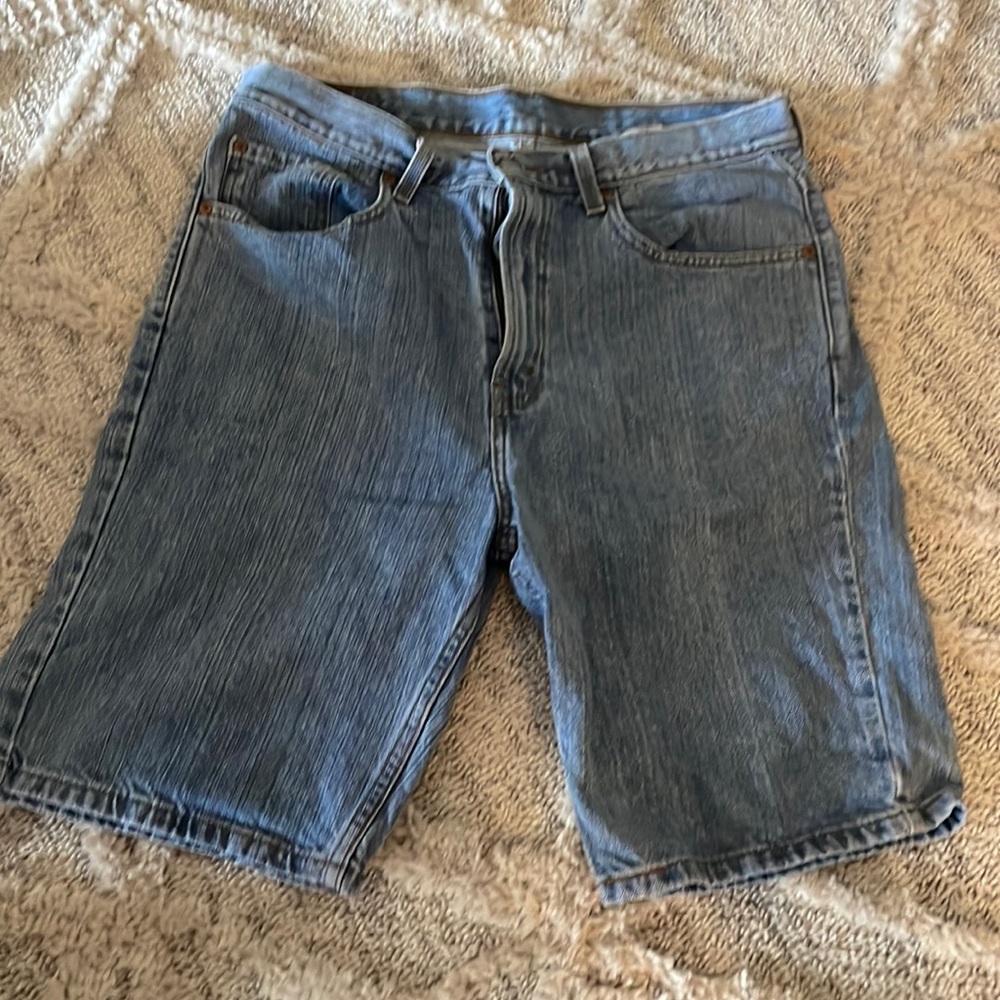 Mens Levi Denim Jean Shorts